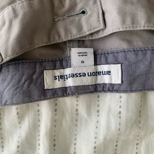 Amazon essential grey cargo short